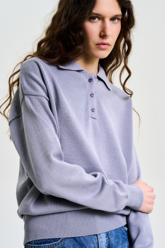 Джемпер-поло GREY Джемпер-поло GREY